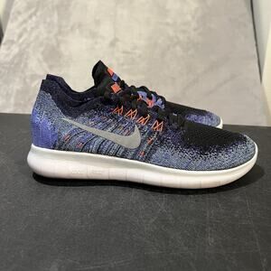 Nike Free RN Flyknit 2017 Shoes Womens Size 8 Running 880844-005